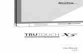 Unified Collaboration Touch Screen · 2019-05-17 · Thank you for choosing TRUTOUCH X Series Collaboration Touch Screen. Please use this document to maximize your user experience.