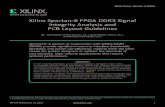 Xilinx Spartan-6 FPGA DDR3 Signal Integrity …...WP479 (v1.0) June 14, 2016 2 Xilinx Spartan-6 FPGA DDR3 Signal Integrity Analysis and PCB Layout Guidelines Introduction Based on