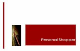 Personal Shopper - WordPress.com · 2014-07-12 · Personal Shopper . 2 Tendances couleurs été 2012. Personal Shopper . 4 . LES COULEURS PRIMTEMPS ÉTÉ 2012 SPRING SUMMER COLOURS