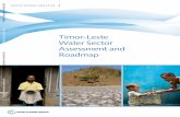 Timor-Leste Water Sector Assessment and Roadmap · 4.2. Access to Urban Sanitation Facilities 37 5.1. Access to Rural Water Supply 42 5.2. Access to Rural Sanitation Facilities 44