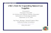 LNGS ROLE OF EXPANDING NATURAL GAS SUPPLIES€¦ · California Energy Commission Presentation Topics zCalifornia Economy-Energy Relationship zPursuing Energy Efficiency & Renewables