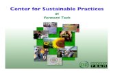 Center for Sustainable Practices · Work within the constraints of a very tight budget Getting Started ? ... SDT Seminar Conflict & Communication Environmental Science Green Energy