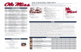 Location: Arena: Television: Radio: Live Audio: Live Video: Series: … · 2017-01-30 · OLEMISSSPORTS.COM GAME 22 | MSU | 2 14 G LAST GAME: Posted 2 points and 3 assists in first