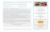 St. Lawrence School · 2015-06-29 · Page 1 of 12 Weekly Newsletter 05.15.2015 St. Lawrence School 113 S. 6th St. Milbank, SD 57252 Stlawrence.k12.sd.us T: 605.432.5673 Dear Parents,