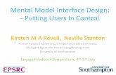Mental Model Interface Design: - Putting Users In Control€¦ · light,‘bias robust’method for exploring the relationship between mental models and behaviour patterns with home