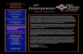 Interpreterfbcaugusta.org/wp-content/uploads/2019/01/Interpreter-1-23-19.pdf · a publication of First Baptist Church of Augusta 3500 Walton Way Augusta, GA 30909 (706) 733 - 2236