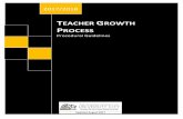 Teacher Growth Process - School District of University City · 1. The Teacher Evaluation process addresses professional growth and teacher evaluation. Professional growth supports