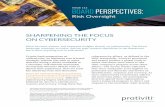 ISSUE 113 BOARD PERSPECTIVES - Protiviti · 2019-03-08 · SHARPENING THE FOCUS ON CYBERSECURITY. protiviti.com Board Perspectives: Risk Oversight · 2 However, most board members