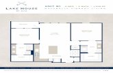 UNIT B1 2 BED - Lake House by Alta€¦ · 11’2” x 12’1” bath closet balcony d bath closet bedroom 12’2” x 13’10” naturally vibrant living unit b1 2 bed | |2 bath