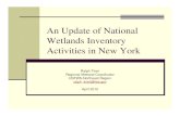 Update of NWI in New York w-template Presentations...National Wetlands Inventory (NWI) Mapping the Nation’s wetlands since the mid- 1970s Reports on national wetland status and trends