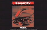 Security - Amazon Web Servicesporkcdn.s3.amazonaws.com/.../SecurityBook.pdf · • Use electronic sensors (motion detectors, door alarms, glass break sensors) or other surveillance