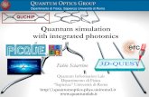 Quantum simulation with integrated photonics · “Thermally reconfigurable quantum photonic circuits at telecom wavelength by femtosecond laser micromachining”, Light: Science