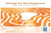 Energy for Development · Nexhat J.Jashari, GTZ; Virtyt Gacaferi, UNDP Kosovo; Xhevat Jakupi, UNDP Kosovo; Kadri Kadriu, KOSTT; Masoud Keyan, USAID/PA Consulting Group; Merita Kocinaj,