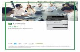 Reliability. Security. Performance. · 2018-08-07 · lexmark.com 3 Lexmark M5255 1 Printer with 4.3-inch (10.9 cm) e-Task color touch screen 17.4 x 16.85 x 20.1 inches 441 x 428