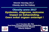 Obesity anno 2017 Epidemio, diagnose, outcome impact en … · 2017-06-07 · CV disease The circle of metabolic risk . Obesity is defined as abnormal ... Shihab et al. Circulation