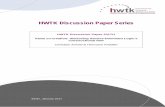 HWTK Discussion Paper Series€¦ · competition, the focus in marketing activities became more customer oriented, i.e. the im-portance of preferences and satisfaction of customers