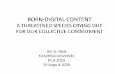 BORN-DIGITAL CONTENT A THREATENED SPECIES CRYING …...DIGITAL CONTENT 2020 AREAS FOR ATTENTION • Mobile and Adaptable Technologies • Accessibility and Support for Print-Disabled