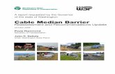 Cable Median Barrier€¦ · barrier, median barrier construction in Marysville, and ongoing research and advancements in cable barrier technology. Cable median barrier trends and