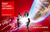 Digital Co-Creation with Hybrid IT - Fujitsu 6 - Digital co...The creation of value alone can also be driven by your ecosystem Adopting technologies such as IoT and Block Chain require