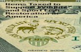 U.S. Fish & Wildlife Service Items Taxed to Support ...€¦ · Restoration in America U.S. Fish & Wildlife Service. Manufacturers, producers and importers pay an excise tax on shooting,