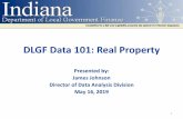 DLGF Data 101: Real Property - IN.gov - Johnson...Real Property Data: LAND File •A complete inventory of all land records related to the parcels in the county. •Any given parcel