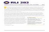 RLI 282...RLI 282 2 RESEARC LIBRAR ISSUES REPORT FRO RL NI N SPARC 2013 ARL Library Budgets after the Great Recession, 2011–13 Charles B. Lowry, Professor Emeritus, University of