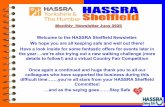 HASSRA Sheffield is now on Facebook……. come and be our Friend! · 2020-07-03 · complimentary gift cards and tasting notes. Hampers start from £10.95 for a traditional Cornish