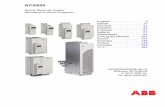 MUL / ACS850 Quick Start-up Guide - ABB Group · 2018-05-09 · 6 Quick Start-up Guide for ACS850 with Standard Control Program Navigate to parameter group 99 Start-up data and press