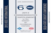 60th ANNIVERSARY 2013 IEEE INTERNATIONAL SOLID-STATE ...isscc.org/wp-content/uploads/sites/10/2017/05/ISSCC_60th_Annivers… · Anniversary 60th Anniversary Supplement S1 ISSCC 60th
