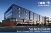 Global Net Leaseglobalnetlease.com/uploads/Q4 GNL Investor Deck_v10.pdf · 2020-02-26 · Property Fundamentals Credit Quality Structure and Pricing Focused on single-tenant commercial