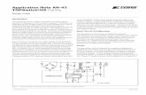 Application Note AN-43 TOPSwitch-HX Family - Power · Rev. D 03/08 2 Application Note AN-43 . The basic conﬁ guration used in TOPSwitch-HX ﬂ yback power supplies is shown in Figure