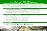KU Select 2017 at a glance - Knowledge Unlatched...crowdfunds the costs to publishing HSS books and journals Open Access. With this cooperative effort, it is less expensive than the