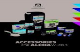 ACCESSORIES FOR ALCOA WHEELS - Modern Tyre Service · High quality chrome-plated plastic covers with an embossed Alcoa logo. Universal for both 32 and 33 mm M22 Alcoa sleeved nuts.