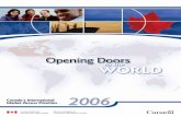 ABOUT THIS DOCUMENT · large share of Canada’s deficit with non-U.S. partners; 4 Opening Doors to the World : Canada’s International Market Access Priorities – 2006 1 All dollar