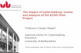 The Impact of Cyberstalking: review and analysis of the ... · Identity theft – controlling victim’s credentials Posting false profiles Posing as the victim and attacking others