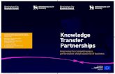 Knowledge Transfer Partnerships...Knowledge Transfer Partnerships Improving the competitiveness, performance and productivity of business 20257202 BCU Knowledge Transfer Brochure_A4_4pp.indd