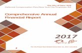 Comprehensive Annual Financial Report · 2018-10-31 · 2 u 2017 Comprehensive Financial Annual Report Array of Programs 457 401(k) Traditional NYCE IRA (Pre-Tax) Roth NYCE IRA (After-Tax)