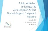 Zero-Emission Airport Ground Support EquipmentZero-Emission Airport GSE Contacts Rhonda Runyon, Lead Staff Rhonda.Runyon@arb.ca.gov or (626) 350-6551 Femi Olaluwoye, Manager, Carl