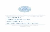fEDERAL iNFORMATION sECURITY MANAGEMENT ACTobamawhitehouse.archives.gov/sites/default/files/... · vulnerabilities. Federal agencies reported nearly 70,000 information security incidents