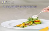 SUNTEC SINGAPORE WESTERN SETS A GOURMET EXPERIENCE a delicate dessert or by adding on a buffet line