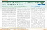 2020. Volume 4 NATIONAL MEDICAL PRODUCTS NEWSLETTER€¦ · 无菌和植入性医疗器械（含高值医用耗材） 监督检查。 (2020-04-14) 国家药品监督管理局发布