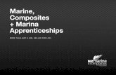 Marine, Composites + Marina Apprenticeshipsnzmacito.nzmarine.nz/.../Apprenticeship-Brochure.pdf · fibreglass and carbon fibre. These materials are used across a wide variety of industries