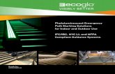 Ecoglo Products Catalog | Visibly Better | Ecoglo US · • Interior Applications: 35+ yrs / Exterior Applications: 15 yrs Environmental Impact • Ecoglo is not radioactive or toxic