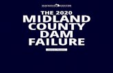THE 2020 MIDLAND COUNTY DAM FAILURE€¦ · Bay counties.2 Preliminary information from the NWS indicates that from May 17 to 19, 2020, Midland County received 4.7 inches of rain,