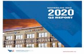 Q2 REPORT - waterlooedc.ca · Q2 REPORT – SUMMARY. In the second quarter (Q2) of 2020, Waterloo EDC closed one investment deal with a value of $4.7 million, representing 10 new