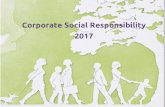 Corporate Social Responsibility 2017...• Corporate volunteering program: • Spain: Hospital volunteering with children. • Colombia: House construction for poor families. • Mexico:
