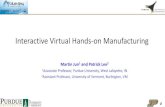 Interactive Virtual Hands-on Manufacturing · 2019-03-12 · Interactive Virtual Hands-on Manufacturing for Students Purdue Univ. User 1 Log out Select a tool Subtract (Boolean) -