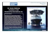 M. Kevin McEvoy€¦ · Goldman Sachs Global Energy Conference January 8, 2014 Miami, FL M. Kevin McEvoy President & CEOPresident & CEO Oceaneering International, Inc. Safe Harbor