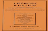 LEPROSY REVIEW - ILSLleprev.ilsl.br/pdfs/1963/v34n3/pdf/pdf_full/v34n3.pdfThe Use of Triamcinolone in the Treatment of Severe Lepra Reactions by K. F. SCHALLER " 139 A, B, 0 Blood