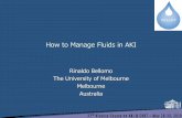 How to Manage Fluids in AKI - IRRIV-International Renal ... · Routine management of perioperative hypotension = IV fluid bolus +++ Traditional IV fluid therapy •6 L on day of surgery,